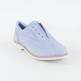 Womens Timberland EK Milway 8819A Periwinkle Leather Laceless Low Casual Shoes